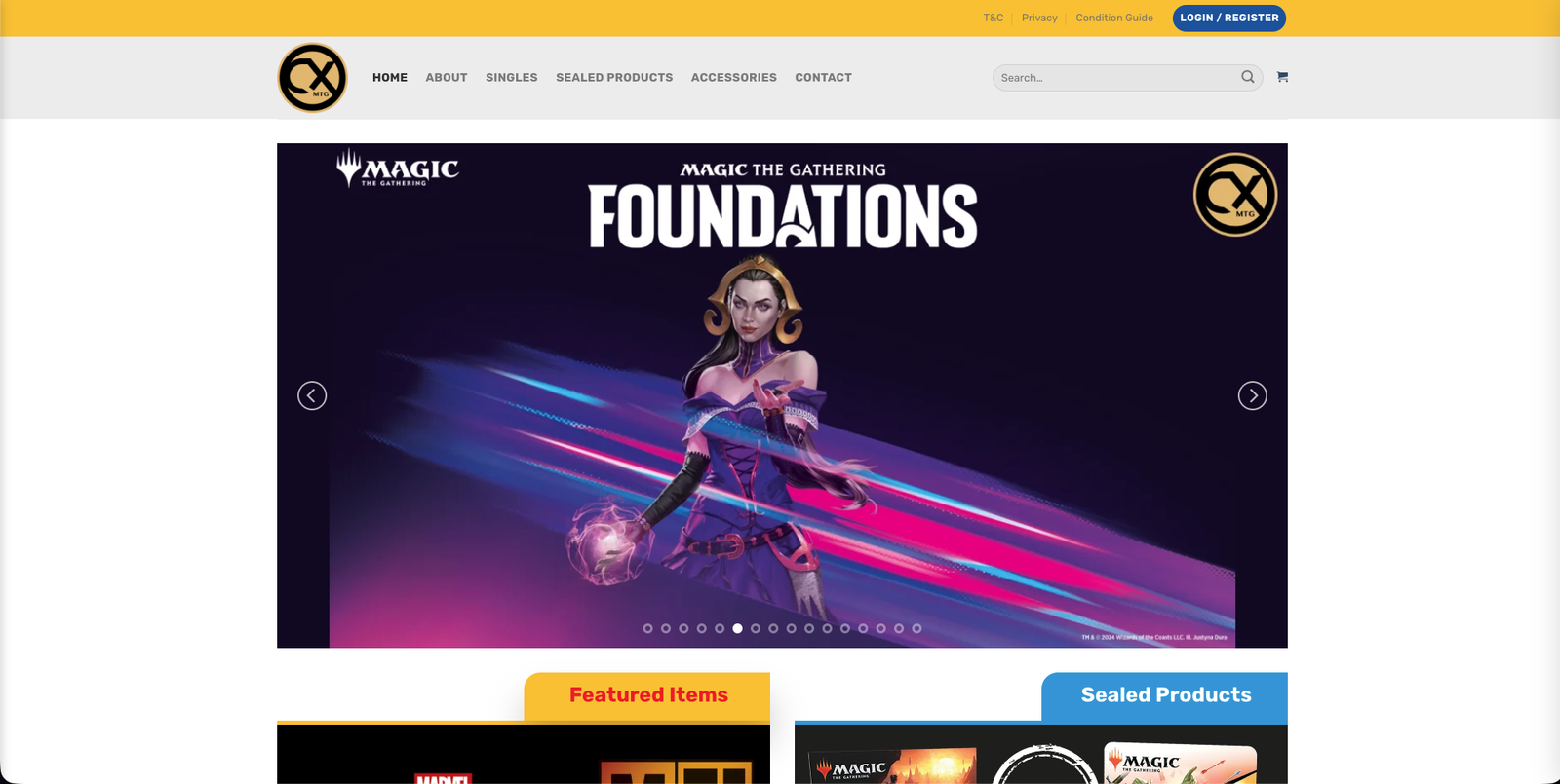 cxmtg.com - MTG Card Store screenshot